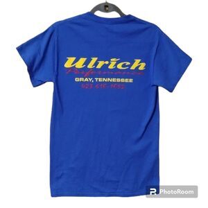 Ulrich Performance Gray Tennessee Blue T-shirt Sz S